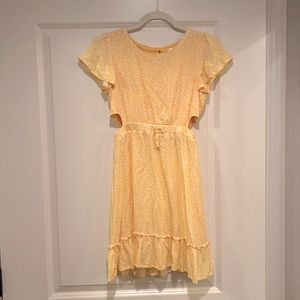 FRANKI by FRANCESCA’s yellow sundress
